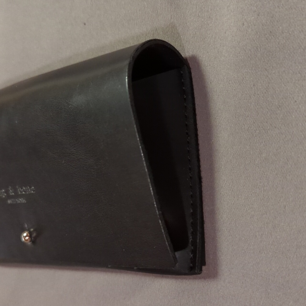 Rag & Bone black leather eyeglass case - Picture 8 of 8